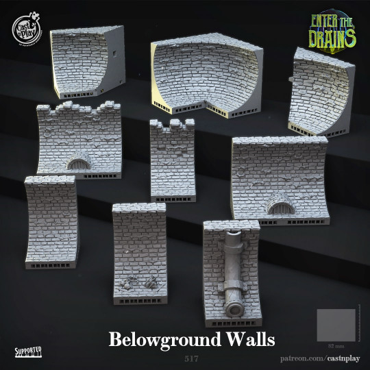 Belowground Walls