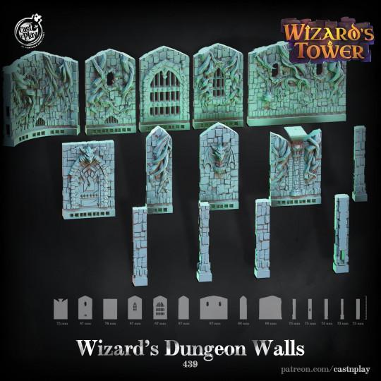 Wizard's Dungeon Walls