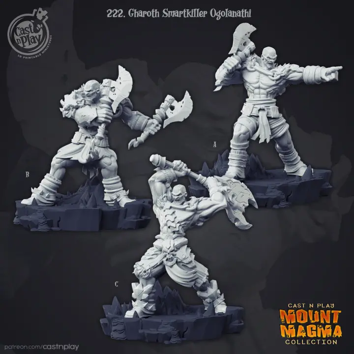 Mount Magma - Gharoth Smartkiller Ogolanathi