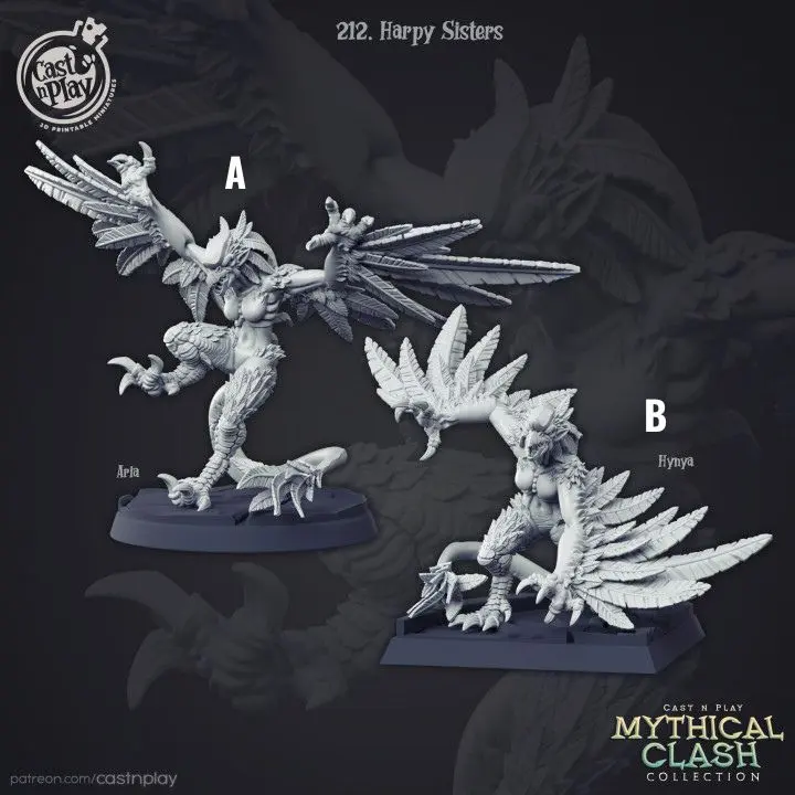 Mythical Clash - Harpy Sisters