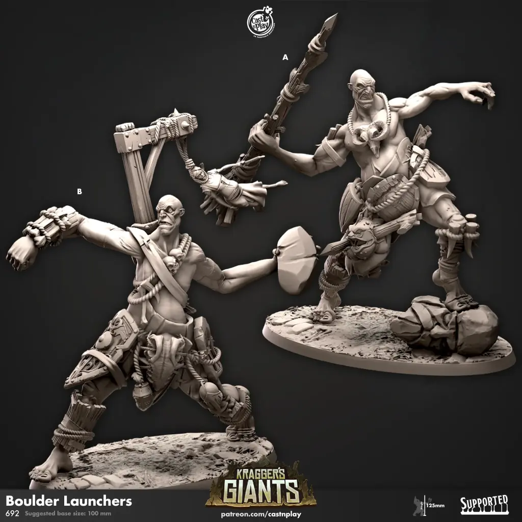 Kraggers Giants - Boulder Launchers