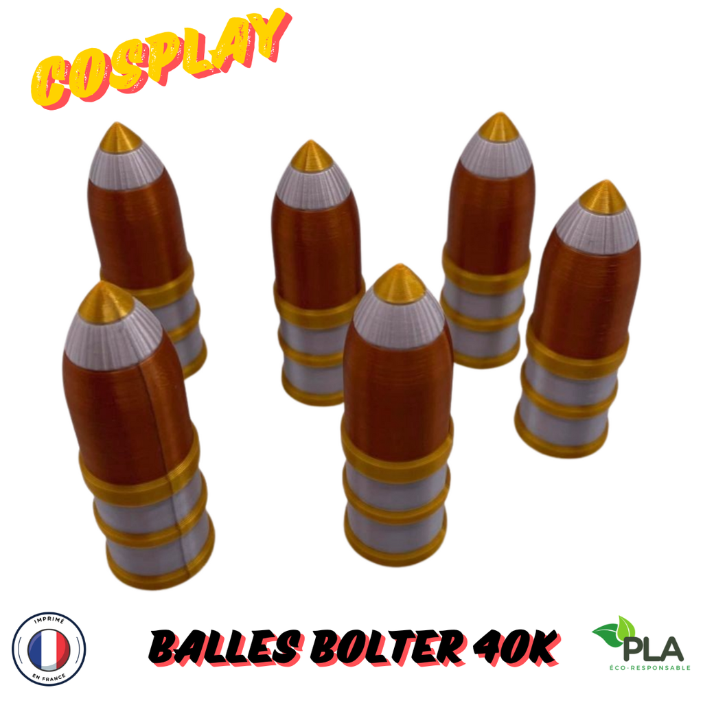 6 Balles Bolter 40K