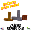 Crédits de la République - Star Wars Edition