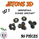 Jetons 3D Disney Lorcana™ (Set 1)