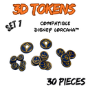 Jetons 3D Disney Lorcana™ (Set 1)