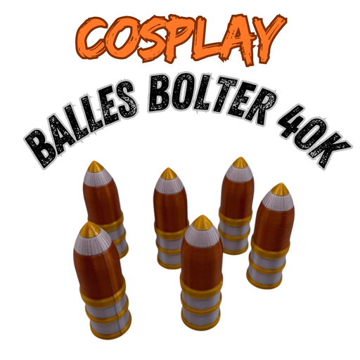 6 Balles Bolter 40K