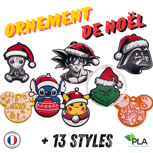 Ornement de Noël 3D