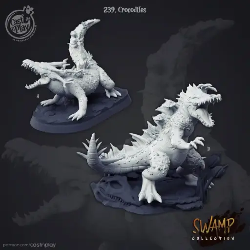 Swamp - Crocodiles