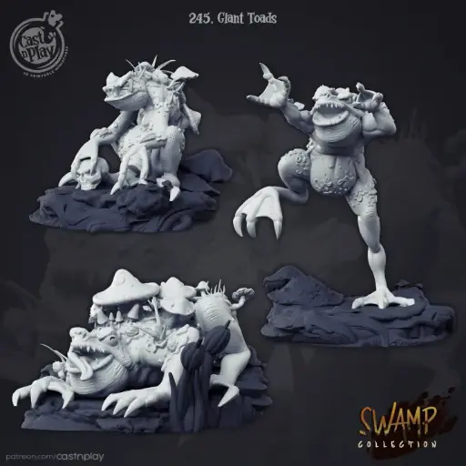 Swamp - Giant Toads