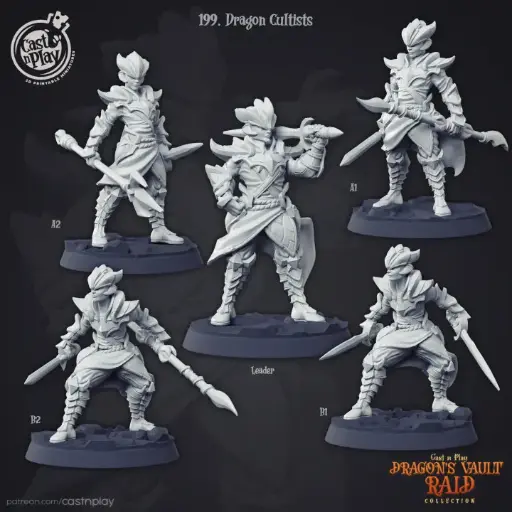 Dragon's Vault Raid - Dragon Cultists