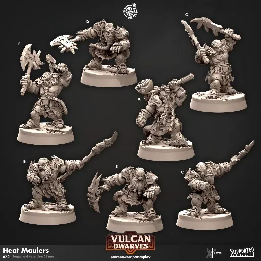 Vulcan Dwarves - Heat Maulers