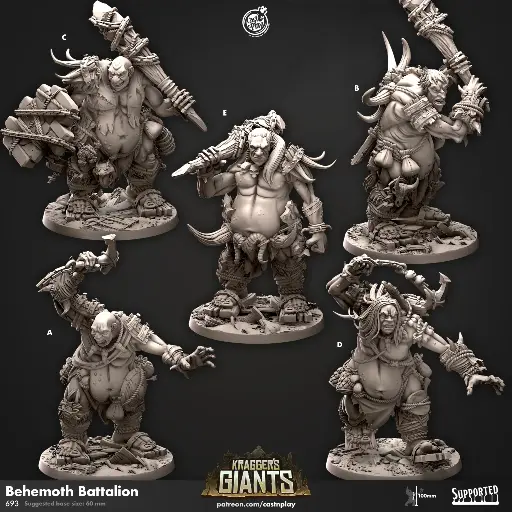 Kraggers Giants - Behemoth Battalion